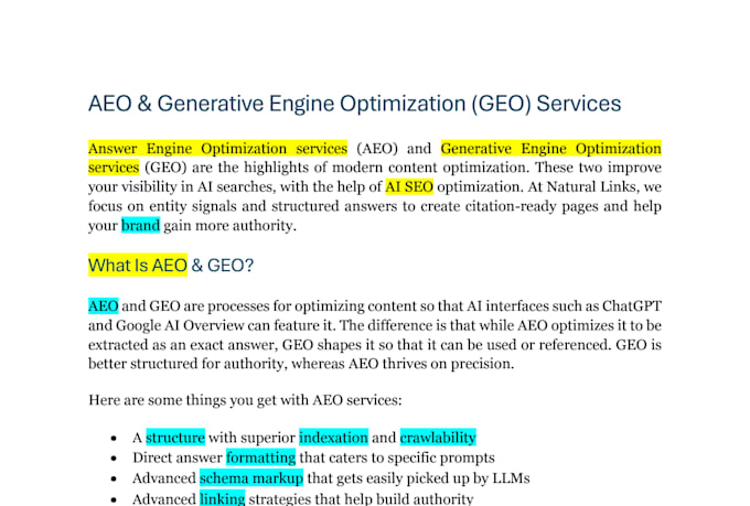 write expert SEO marketing content for brands and agencies